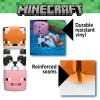 imagePLAYVIEW BRANDS Officially Licensed Minecraft Animal Mob Head Beach Cubes Pack of 3 Durable Pool Balls PigPandaFox