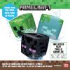 imagePLAYVIEW BRANDS Officially Licensed Minecraft Hostile Mob Head Beach Cubes Pack of 3 16quot Durable Pool Balls CreeperEndermanDrowned