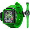 imageAccutime Minecraft Creeper Merch  Kids Digital Watch with LED Flashlight Light Show and Green Creeper Design  Officially Licensed Minecraft Toy Watch for Boys and Girls Ages 3