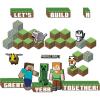 imageEureka Minecraft Building A Great Year Classroom Bulletin Board Set for Teachers 33 Pieces