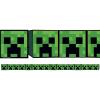 imageEureka Minecraft Creepers Decorative Classroom and Bulletin Board Trim for Teachers 225quot Wide 12 Strips for 37 Total Feet