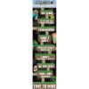 imageEureka Minecraft Life Lessons Vertical Classroom Banner for Teachers 12quot x 45quot