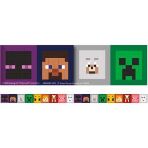 imageEureka Minecraft Characters Decorative Classroom and Bulletin Board Trim for Teachers 225quot Wide 12 Strips for 37 Total Feet