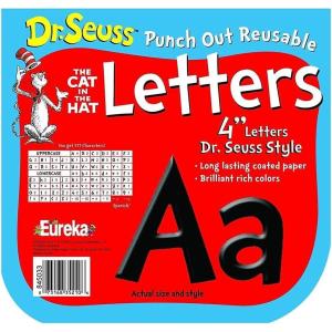 imageEureka Minecraft Letter Number Punctuation Mark and Symbol Classroom Decorations for Teachers 375quot H 176 PiecesBlack Cat in the Hat