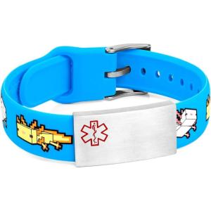 imageMinecraft Axolotl Medical ID Bracelet