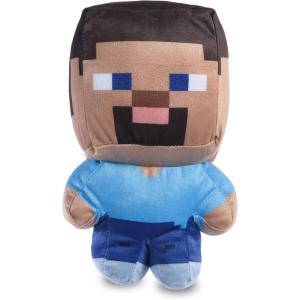 imageMinecraft for Pets 9quot Alex Figure Plush Squeak Toy for Dogs  Officially Licensed Mojang Studios Pet Products  Alex Miner Plush Dog Toy with Squeaky Gifts for Kids Who Love Video GamesSteve Plush