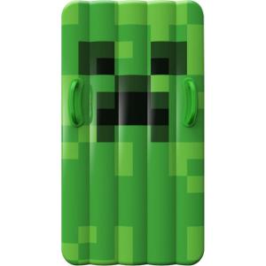 imageOfficially Licensed Minecraft Inflatable Creeper Snow Sled for Kids  DurableEasy to Inflate  Large 48quot