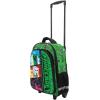 imageBIOWORLD Minecraft Rolling 16 Backpack with Adjustable HandleGreen
