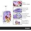 imageBioworld Minecraft Creeper 2Pack Carry On Luggage SetDisney Princess Blue 2pack