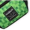 imageBoys Minecraft Fanny Pack Bag Black and Green Minecraft Creeper Face Fanny Pack Bag Adjustable  Unisex Black GreenBlack Green