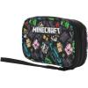 imageMinecraft Creatures 4quot Black Tech Cable Organizer Travel Case