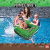 imageOfficially Licensed Minecraft Giant Grass Block Pool Float  Relax in Style Large 44x44 Durable Vinyl