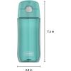 imageTHERMOS FUNTAINER 16 Ounce Plastic Hydration Bottle with Spout MINECRAFTAqua
