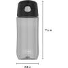 imageTHERMOS FUNTAINER 16 Ounce Plastic Hydration Bottle with Spout MINECRAFTBlack