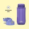 imageTHERMOS FUNTAINER 16 Ounce Plastic Hydration Bottle with Spout MINECRAFTLavender