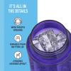 imageTHERMOS FUNTAINER 16 Ounce Plastic Hydration Bottle with Spout MINECRAFTPurple