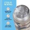imageTHERMOS FUNTAINER 16 Ounce Stainless Steel Vacuum Insulated Bottle with Wide Spout Lid MINECRAFTCamo