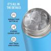 imageTHERMOS FUNTAINER 16 Ounce Stainless Steel Vacuum Insulated Bottle with Wide Spout Lid MINECRAFTElectric Blue