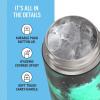 imageTHERMOS FUNTAINER 16 Ounce Stainless Steel Vacuum Insulated Bottle with Wide Spout Lid MINECRAFTGalaxy Green