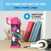imageTHERMOS FUNTAINER 16 Ounce Stainless Steel Vacuum Insulated Bottle with Wide Spout Lid MINECRAFTGraffiti Girl