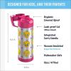 imageTHERMOS FUNTAINER 16 Ounce Stainless Steel Vacuum Insulated Bottle with Wide Spout Lid MINECRAFTLooney Tunes