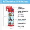 imageTHERMOS FUNTAINER 16 Ounce Stainless Steel Vacuum Insulated Bottle with Wide Spout Lid MINECRAFTMario