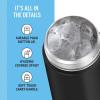 imageTHERMOS FUNTAINER 16 Ounce Stainless Steel Vacuum Insulated Bottle with Wide Spout Lid MINECRAFTMatte Black