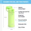 imageTHERMOS FUNTAINER 16 Ounce Stainless Steel Vacuum Insulated Bottle with Wide Spout Lid MINECRAFTNeon Lime