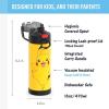 imageTHERMOS FUNTAINER 16 Ounce Stainless Steel Vacuum Insulated Bottle with Wide Spout Lid MINECRAFTPokemon