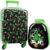 imageMinecraft Creepers 2Piece Backpack ampamp 18quot Luggage SetMinecraft Creepers 2pack