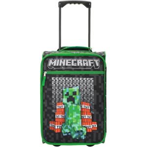 imageBioworld Minecraft Creeper TNT Black 18quot Pilot CaseMinecraft Creeper Tnt Black