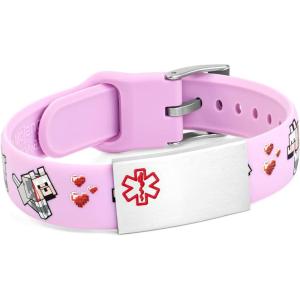 imageMinecraft Medical ID Bracelet  Wolves and Dogs