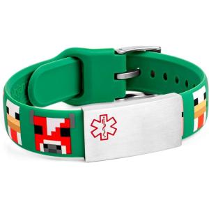 imageMinecraft Medical ID Bracelet with Farm Animals