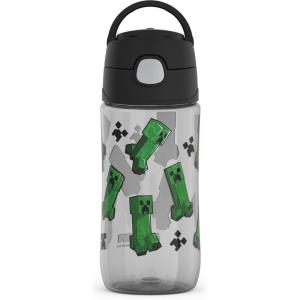 imageTHERMOS FUNTAINER 16 Ounce Plastic Hydration Bottle with Spout MINECRAFTMinecraft