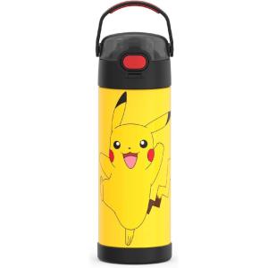 imageTHERMOS FUNTAINER 16 Ounce Stainless Steel Vacuum Insulated Bottle with Wide Spout Lid MINECRAFTPokemon
