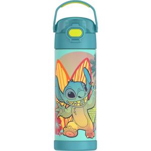 imageTHERMOS FUNTAINER 16 Ounce Stainless Steel Vacuum Insulated Bottle with Wide Spout Lid MINECRAFTStitch