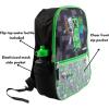 imageBIOWORLD Minecraft 5Piece School Backpack Set Little Big Kid Green One Size