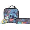 imageBIOWORLD Minecraft Creeper 5Piece Backpack Set Little Big Kid Green One SizeLilo  Stitch Blue2