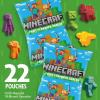 imageBetty Crocker Minecraft Fruit Flavored Kids Snacks Fat Free and Gluten Free Snack Value Pack 176 oz 22 Pouches