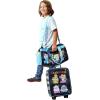imageBioworld Minecraft Creeper Youth 4Piece Travel Set14 Carryon Duffle Bag and Luggage Tag SetLanky Box Art Black