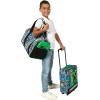 imageBioworld Minecraft Creeper Youth 4Piece Travel Set14 Carryon Duffle Bag and Luggage Tag SetMnc Creeper Youth