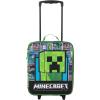 imageBioworld Minecraft Creeper Youth 4Piece Travel Set14 Carryon Duffle Bag and Luggage Tag SetMnc Creeper Youth