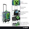 imageBioworld Minecraft Creeper Youth 4Piece Travel Set14 Carryon Duffle Bag and Luggage Tag SetMnc Creeper Youth