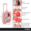 imageBioworld Minecraft Creeper Youth 4Piece Travel Set14 Carryon Duffle Bag and Luggage Tag SetPua  Moana Pink