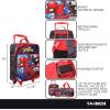 imageBioworld Minecraft Creeper Youth 4Piece Travel Set14 Carryon Duffle Bag and Luggage Tag SetSpiderman  Miles Morales