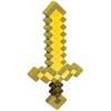 imageDisguise Minecraft Gold Sword Costume Accessory Official Minecraft Plastic Costume Prop One Size