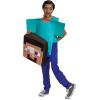 imageDisguise Steve Costume for Kids Official Adaptive Minecraft Costume Jumpsuit and Head
