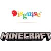 imageDisguise Steve Minecraft Mask Official Minecraft Mega Steve Mask Costume Accessory Child Size Costume Mask with Moving Parts