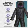 imageEnderman Costume Inflatable Minecraft Costumes for Kids Child Size Fan Operated Expandable Blow Up Suit Black