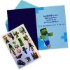 imageHallmark Minecraft Birthday Card for Kids with Stickers Party Mode 499RZB1382
